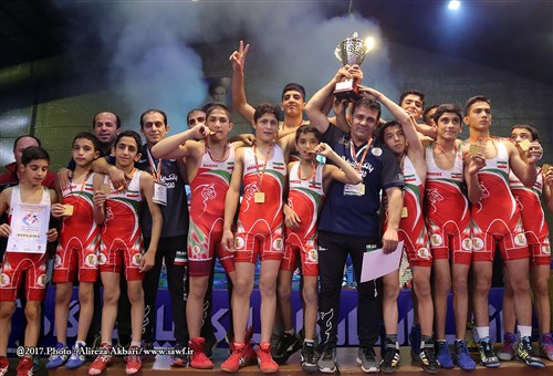 Iran Defeats Azerbaijan to Win “Day of Children” FR Wrestling Tournament Title